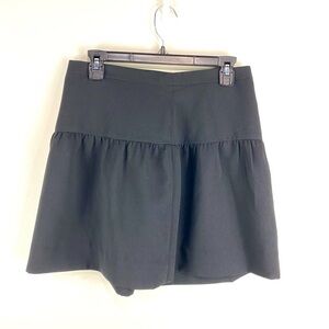 J. Crew Women's Night‎ Out Flirty Cute Flowy Puff Mini Skirt Black Size 6 (NWT)